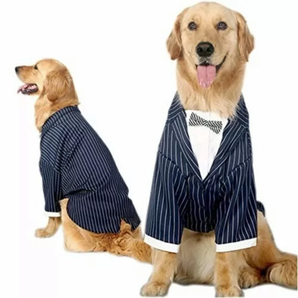 NWT Hopper‎ striped dog tuxedo 4xl